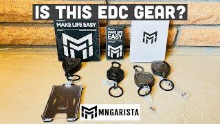 Mngarista Retractable Keychain & Badge Holder - Is This EDC Gear?