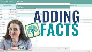 RootsMagic 8 Facts Types | EASY Genealogy Research Organization