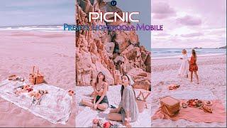 Picnic Preset Lightroom Mobile I Tutorial Lightroom Mobile Free Download DNG I Picnic tone Lightroom