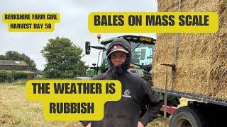 Bales on mass scale