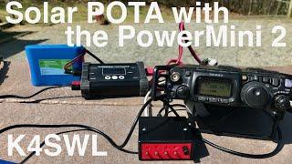 A Solar-Powered POTA Activation with the BuddyPole PowerMini 2 charge controller