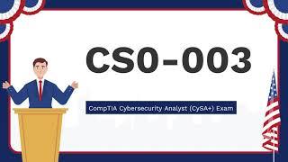 CS0-003 CompTIA Cybersecurity Analyst (CySA+) Exam Free Dumps