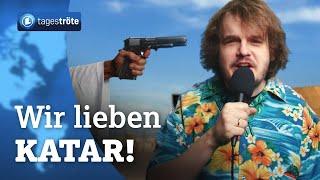 Fußball-WM in Katar: Nur geil! - Tagesschau Parodie