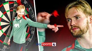 Caoimhin Kelleher impresses on nine dart challenge! 