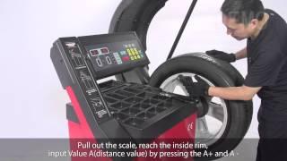 Unite UB-1100 Wheel Balancer final cut Installation Operation(0728)