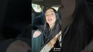 Charli D'amelio singing on Tik tok