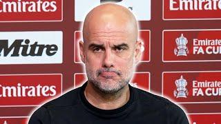 Marmoush? 'Was I NOT CLEAR IN MY ANSWER? I'm NOT GOING TO TALK' | Pep Guardiola | Man City v Salford