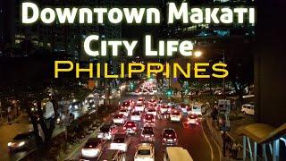 Busy Night @ Downtown Makati City Life▪ Philippines