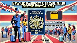 "UK Travel WARNING! New Passport & Visa Rules 2025 – Avoid These Mistakes!"