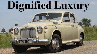 The Rover P4 Is Post War Luxury With Dignity (1964 P4 95 Road Test)