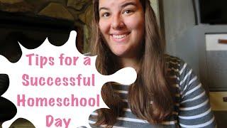 Tips for a Successful Homeschool Day from a New Homeschooler