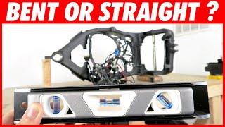 How to Control a Motorcycle Frame with a LEVEL - Wrecked Yamaha R1 Rebuild - Part 6