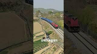 고추장디젤 DL7565 장폐단 화물열차 #railway #디젤기관차 #화물열차