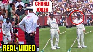 Virat Kohl's epic reply when Aussie fans abused and booed Virat Kohli during Boxing day test match |