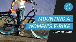 How To: Mount and Ride an Electric Bike | Featuring the new Sixthreezero Women's E-bike