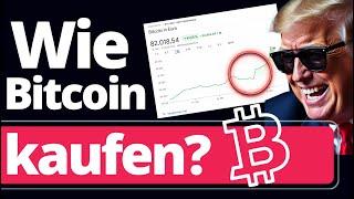 Bitcoin Explosion nach Trump Wahl: Wie kauft man Bitcoin?