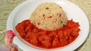 How To Make Chicken Manchurian With Egg Fried Rice By Just Traveler