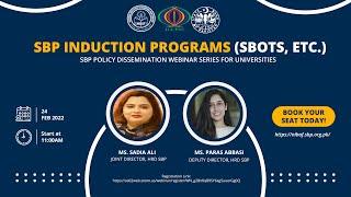 SBP Induction Programs (SBOTS)