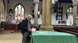 Church Visitor Becomes Visibly Moved