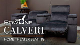 RowOne Calveri Home Theater Chair - The BEST Alternative to Traditional Home Theater Seating ️