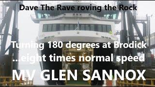 *A VIDEO* MV GLEN SANNOX today, Boxing Day at Brodick, Arran@davetheraverovingtherock