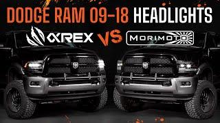 Alpharex vs. Morimoto Headlights for 09-18 Dodge Ram | Pricing, Style, Performance & More!