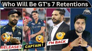 GT’s Top 7 Retained Players for IPL 2025: Surprising Picks Revealed! 