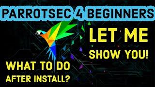 Parrot Security OS Tutorial - What To Do After Installing Parrot Sec OS (SUBTITLES AVAILABLE)