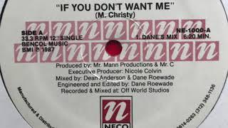 Jenicé & Penthouse 69 - If You Don't Want Me (Dane´s Mix)