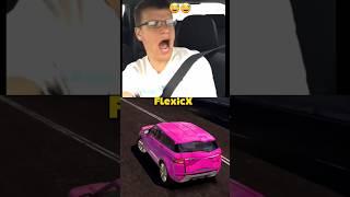 Singing man crashes  #flexicx #crashdrive #carcrashsimulator #shortsfeed #shorts