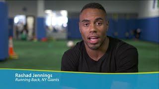 Rashad Jennings Tackles Asthma to Become Professional Athlete