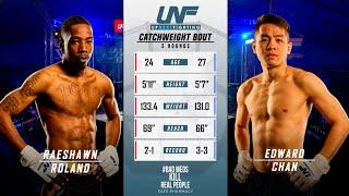 FULL BOUT: RAESHAWN ROLAND vs EDWARD CHAN (Catchweight)  | Up Next Fighting 8