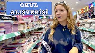 Okul Alışverişi Vlog. Ecrin Su Çoban