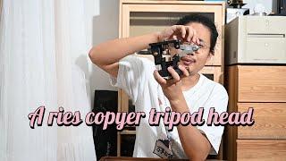 A Ries Copyer Tripod Head - Luland