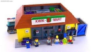 LEGO Simpsons KWIK-E-MART review! set 71016