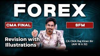  Forex Revision for CMA Final SFM  | Illustrated by CA CMA Rajkiran Sir  (AIR 18 & 32)