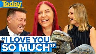 Star-struck fan gushes over Karl's 'vibe' on live TV | Today Show Australia