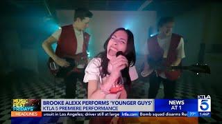 Brooke Alexx - Younger Guys (Performance on KTLA)