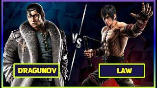 Dragunov vs JIN Kazama in TEKKEN 8 - #shorts #youtubeshorts  #bossgaming #tekken8jin