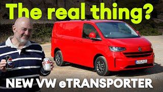 We drive the New Volkswagen Transporter - Is it the real thing? | Electrifying