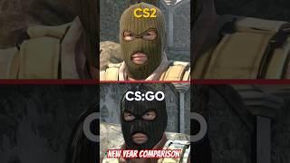 Old CS vs New CS comparo, lets see what are minor and important changes are there #cs2 #csgo #cs