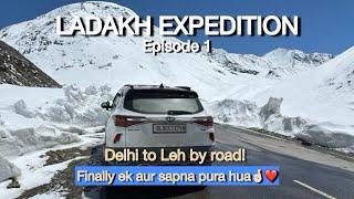 Delhi to Ladakh by road | The Ultimate Adventure Awaits️