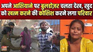 दिल्ली के Paharganj में चला गरीबों की झुग्गियों पर बुलडोज़र | Bulldozer Drive | MCD Demolition Drive