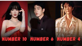 TOP 10 Most Popular Chinese Actors Of 2024