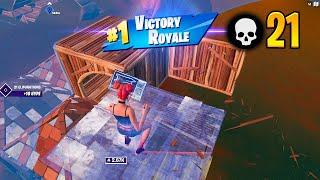 High Elimination Solo Arena Win Gameplay (Keyboard & Mouse) | Fortnite Chapter 4 Season 1