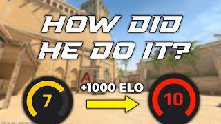 My CS2 student gained 1000 FACEIT ELO - THIS is how