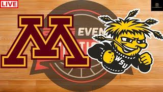 Minnesota vs Wichita State ESPN Events Invitational Live Scoreboard & Audio