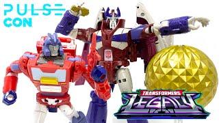 Transformers LEGACY A Hero Is Born 2 Pack ALPHA TRION & ORION PAX 2022 Pulse Con Exclusive Review