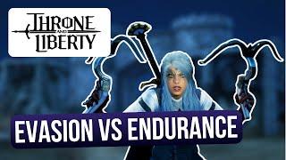 Endurance vs Evasion explained - Throne and Liberty guide