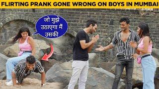 Flirting Prank On Cute Random Boys In Mumbai With New Twist || It's Crazy Girl